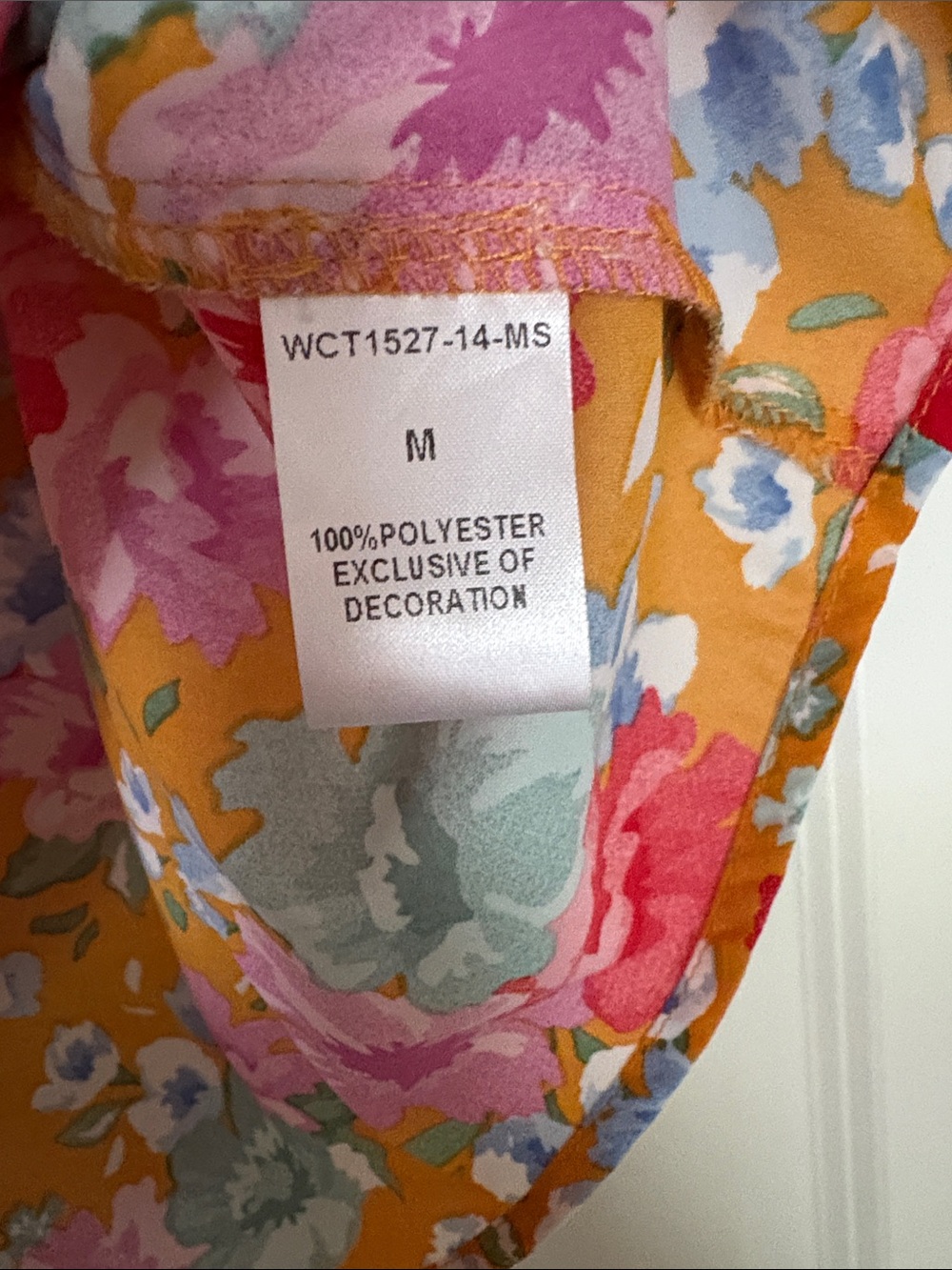 THML Floral Puff Sleeve Blouse - Picture 5 of 5